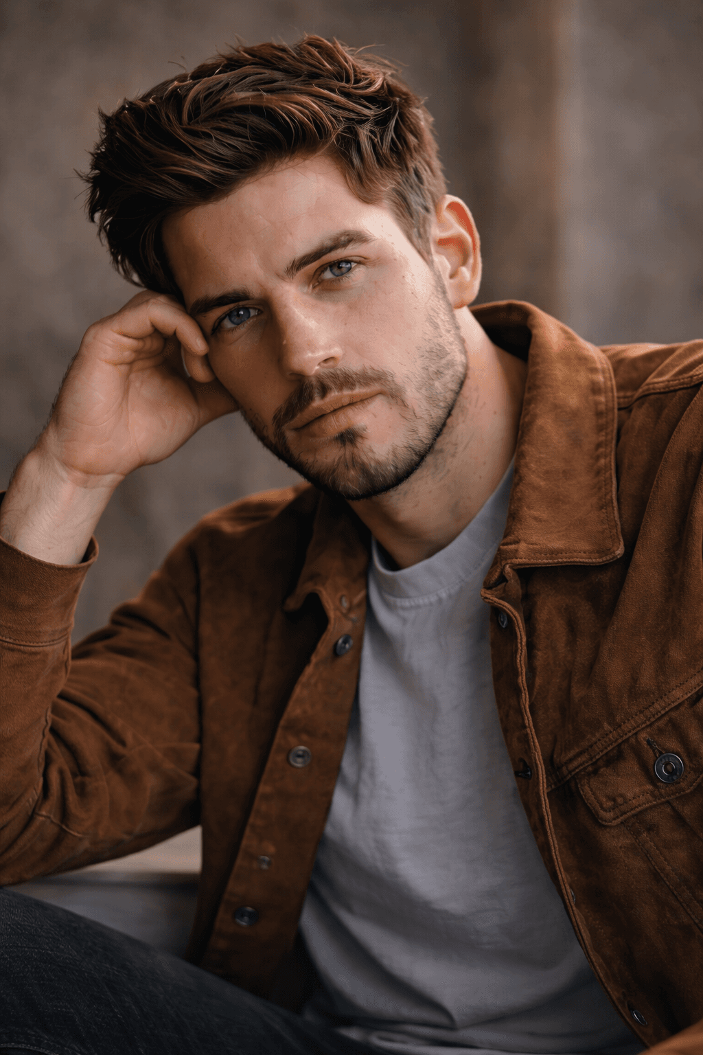 Male talent headshot